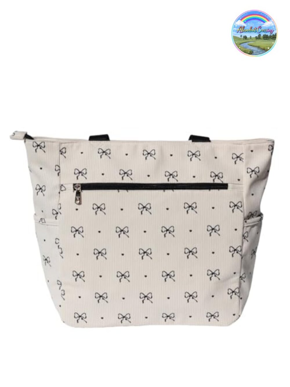 Large Tote Bag with Multi Pockets Water Resistant Heavy Duty Shoulder Bag for - Picture 4 of 6